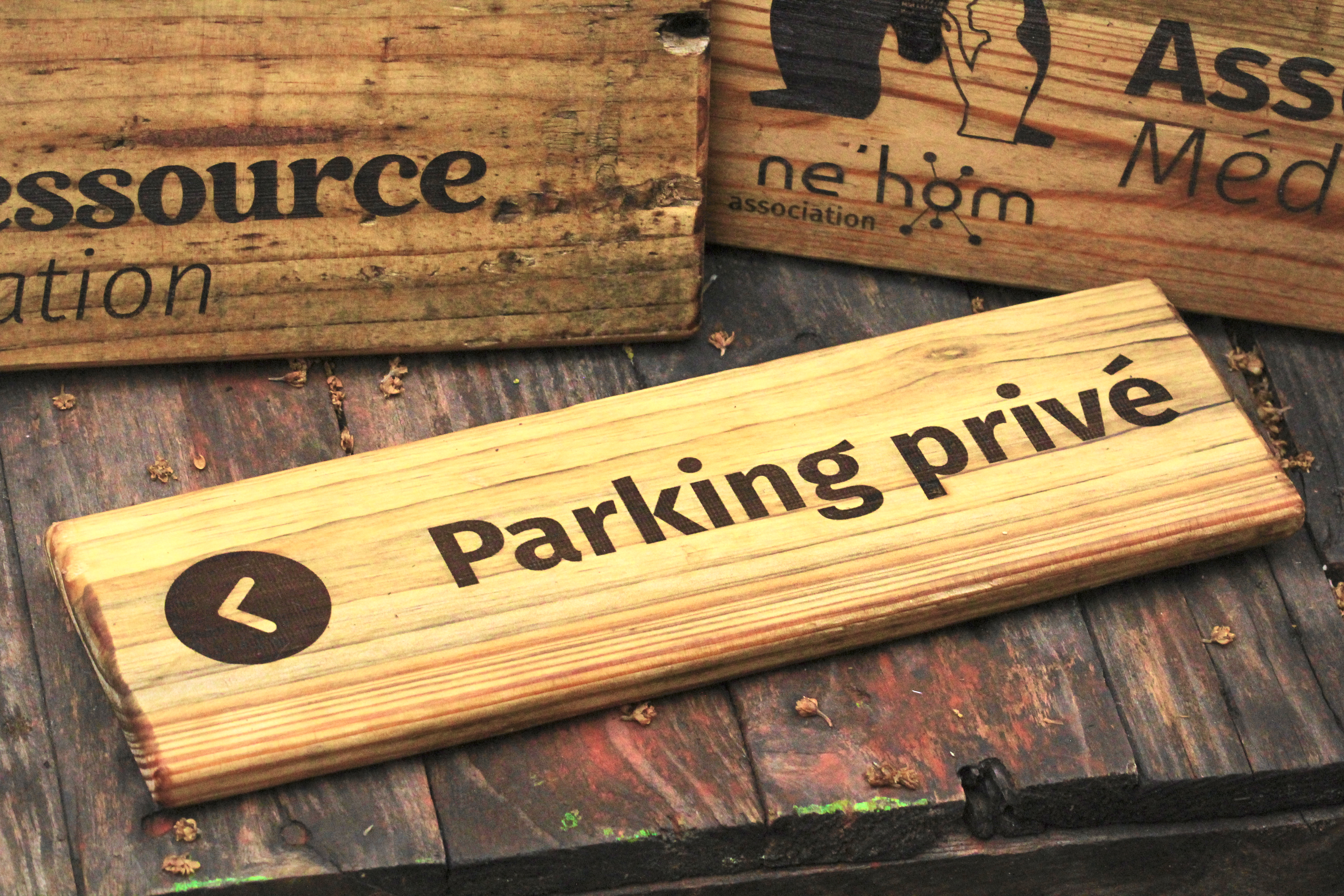 Gravure bois sur mesure (grand format)